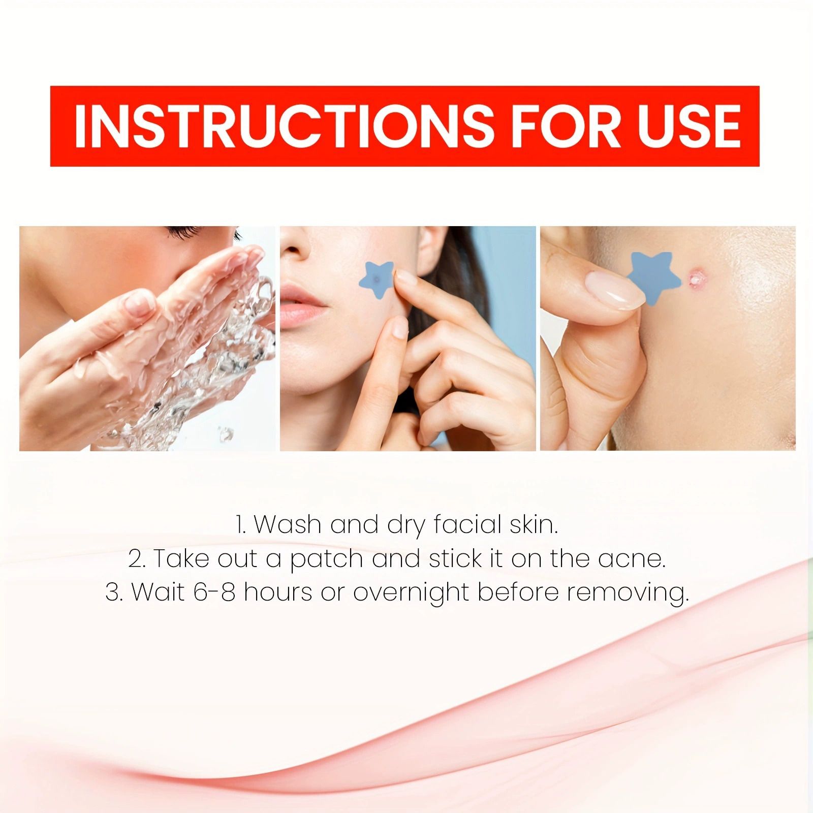 200pcs Repair Acne Patch Facial Skin Care Fade Blemishes Pimple Marks Closed Acne Blemishes Cover Acne Pimple Repair Patch