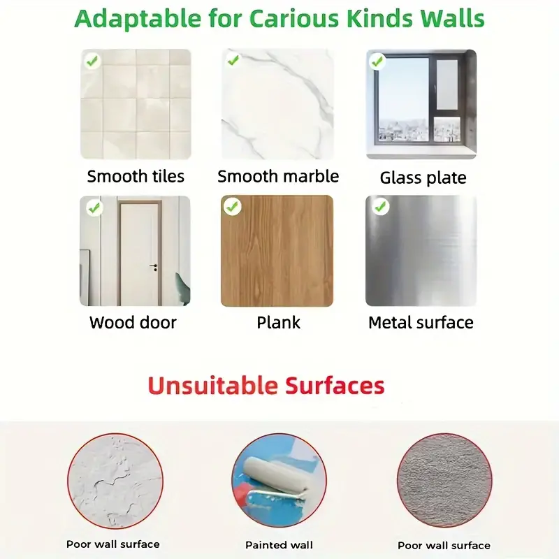 1pc Fashion Acrylic Transparent Wall-Mounted Coat Hooks Plastic Self-Adhesive 6-Hook Rack for Easy Install Perfect for Hanging Clothes Towels Keys in Kitchen  Bedroom  Bathroom  Living Room