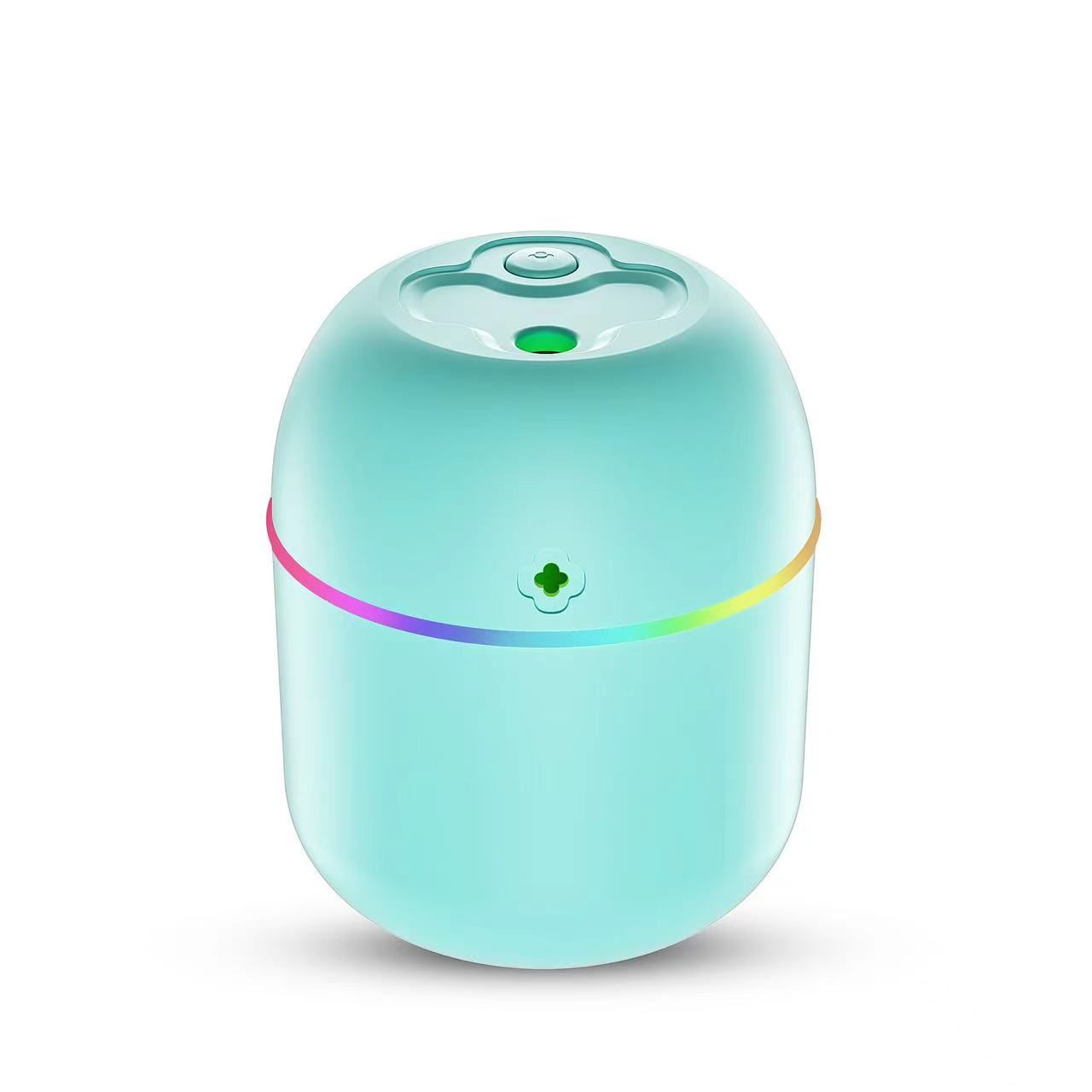 1pc Colorful USB Aromatherapy Humidifier Portable Mini Atmosphere Lamp with Spray Machine Night Light Whisper Quiet Operation Suitable for Bedroom Living Room  Office Desk, Car ABS Material ≤36V Safe
