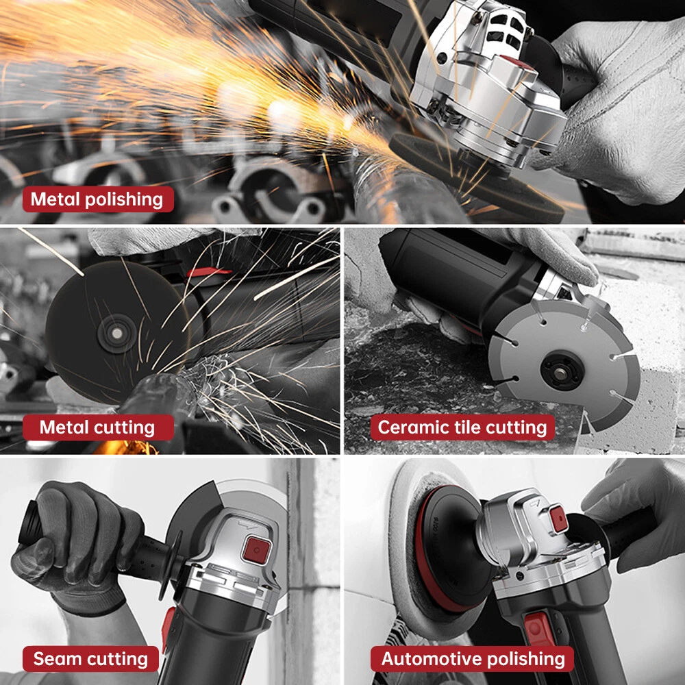 Household 4 Piece Set Angle Grinder Cutting Machine Engraving Machine Polishing Machine Sanding Machine