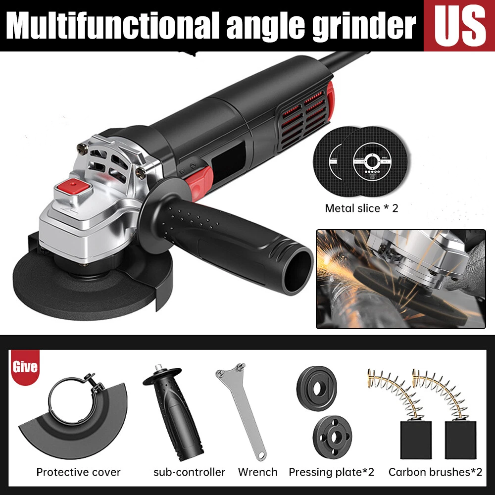 Household 4 Piece Set Angle Grinder Cutting Machine Engraving Machine Polishing Machine Sanding Machine