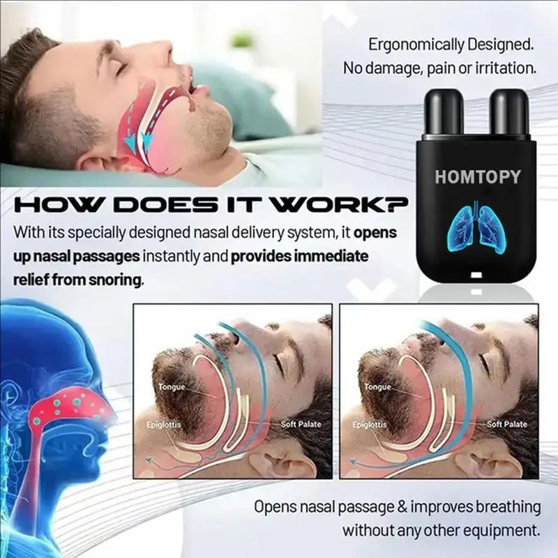 Liver Air Nasal Inhaler Natural Herbal Repair Nasal Box Nasal Inhalers Stick Double Hole Diffuser Sniffer for Nasal Cleansing
