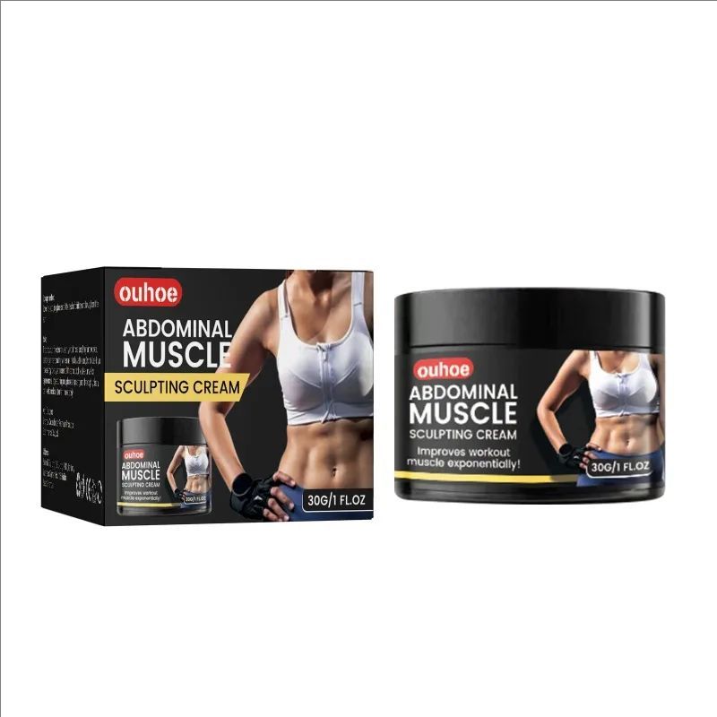 Abdominal Muscle Shaping Cream Muscle Build Line Big Belly Firm Strengthen Vest Line Fitness Exercise Shaping Fat Burning Cream