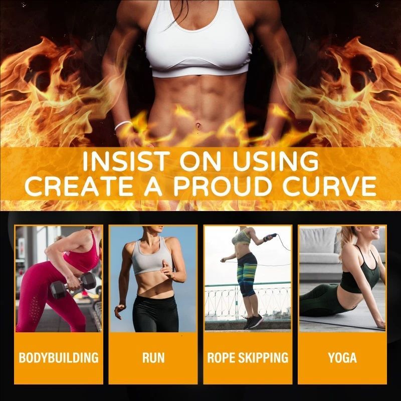 Abdominal Muscle Shaping Cream Muscle Build Line Big Belly Firm Strengthen Vest Line Fitness Exercise Shaping Fat Burning Cream