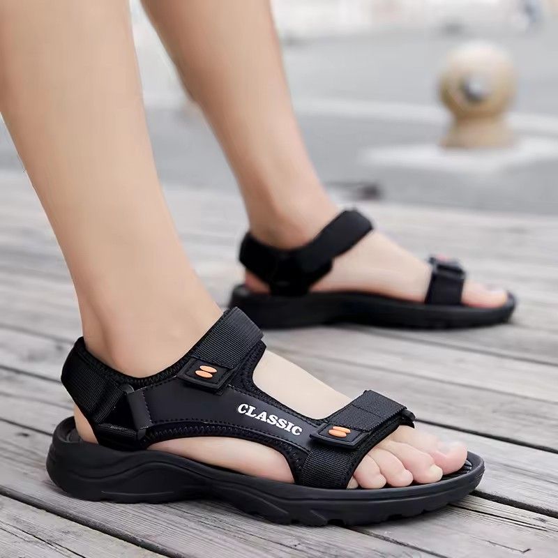 Men Sandals Summer Leisure Beach Holiday Sandals Men Shoes New Outdoor Sneakers Male Retro Comfortable Casual Sandals Men