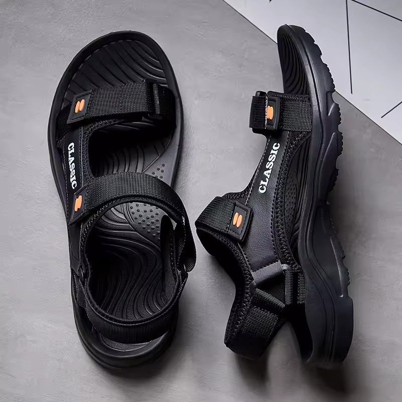 Men Sandals Summer Leisure Beach Holiday Sandals Men Shoes New Outdoor Sneakers Male Retro Comfortable Casual Sandals Men