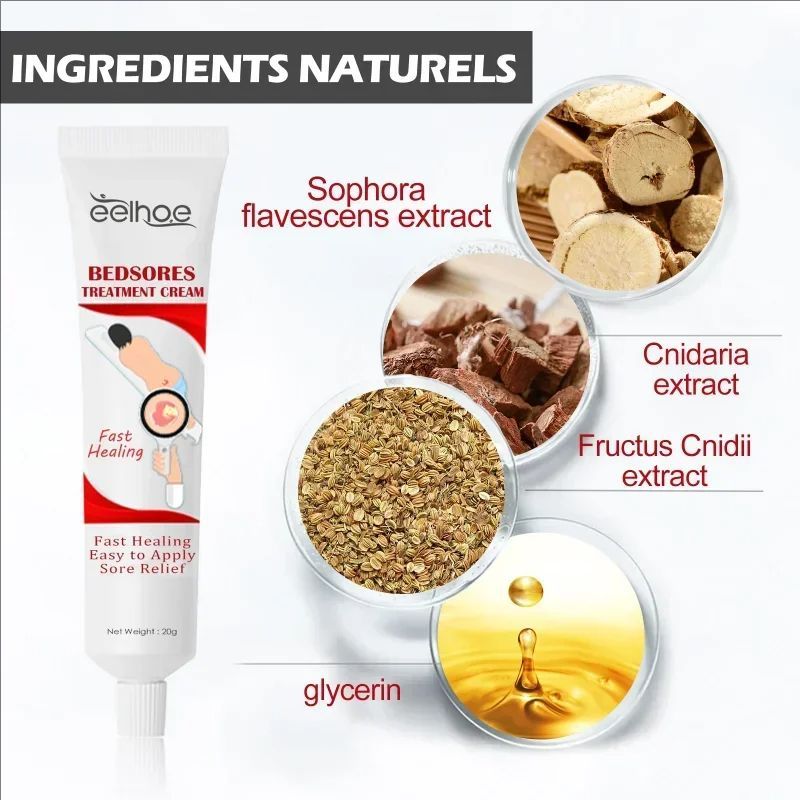 Decubitus Cream Pressure Sore Ulcer Skin Relief Ointment Bed Sore Wound Healing Treat Anti Dry Repair Moisturizing Body Care