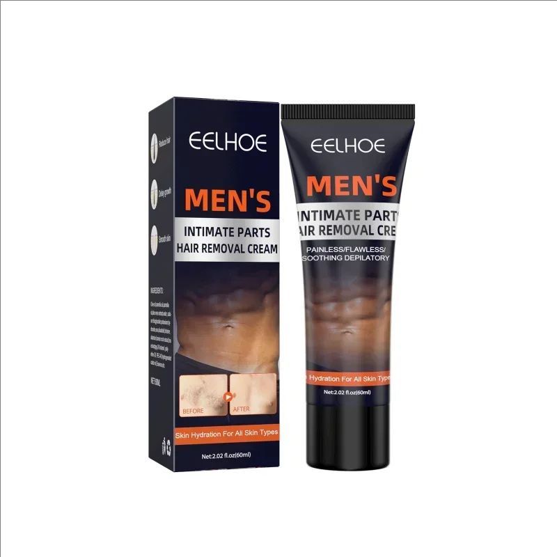 Permanent hair removal cream for men Body Skin care armpit Beard remover Effective Legs Arms chest hair Painless depilation wax