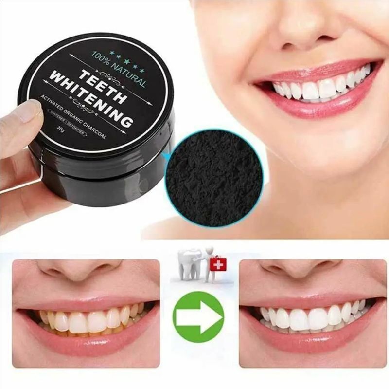 Toothpaste Toothbrush Tooth Powder Whitening Teeth Whitening Natural Organic Activated Bamboo Charcoal Yellow Teeth Cleaning Kit