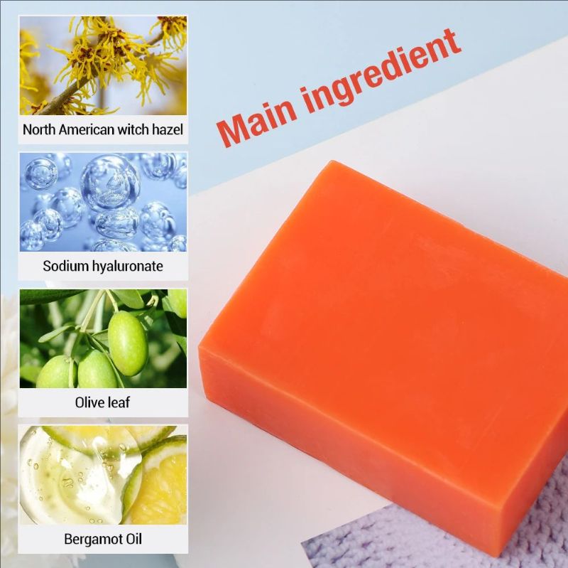 100g Kojic Acid Soap Original Skin Brightening Soap that Reduces Dark Spots Hyperpigmentation, Scars with Coconut & Tea Tree Oil