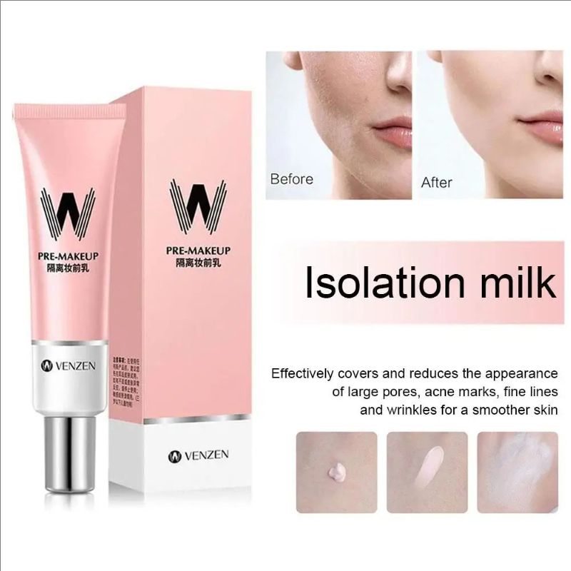 Pore Primer Hydrating Pink Isolation Makeup Pre-milk Base Concealer Cream Invisible Pore Cosmetics Brighten Makeup Face Beauty