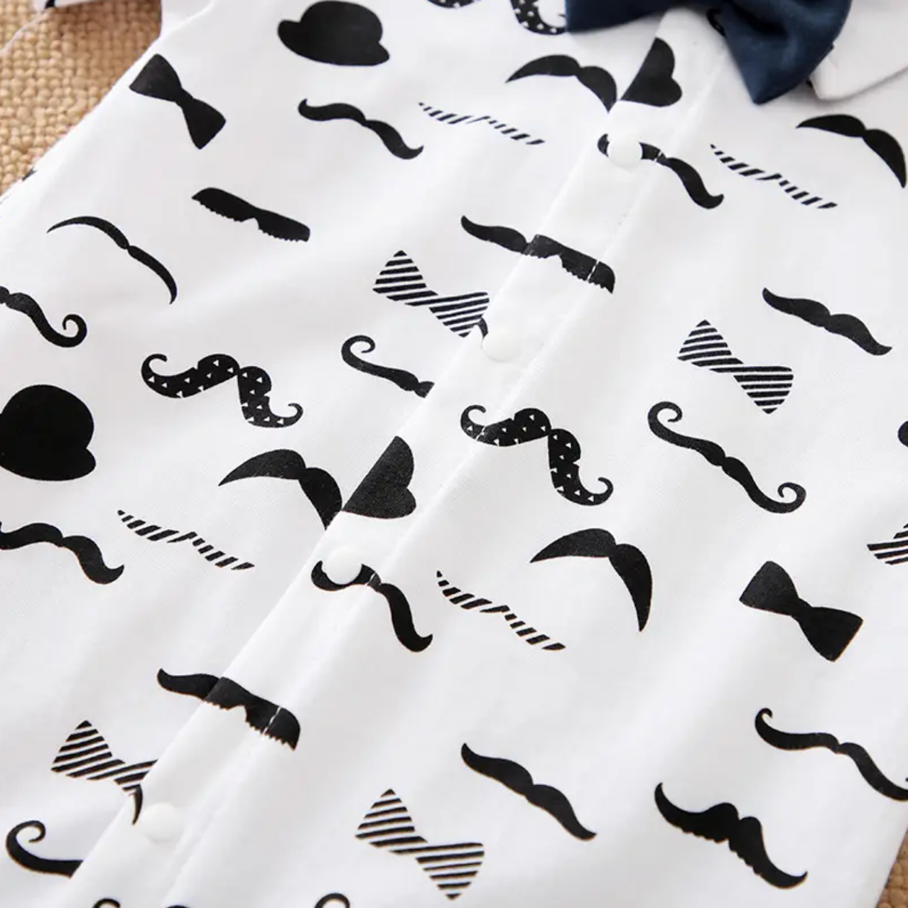 Summer Newborn Baby Romper  Gentleman Onesies Jumpsuit Toddler Infant Clothes Baby Outfit Short sleeve0-18Months
