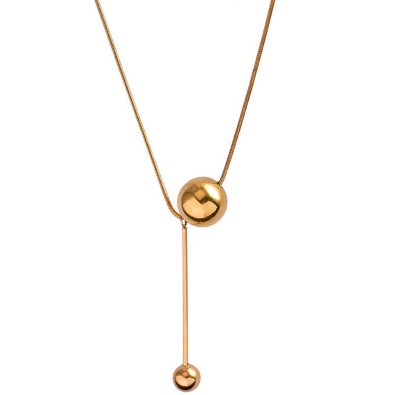 Fashion Letter Good Luck Butterfly Titanium Steel Choker Necklace For Woman Gothic Jewelry Hip Hop Party Clavicle Chain