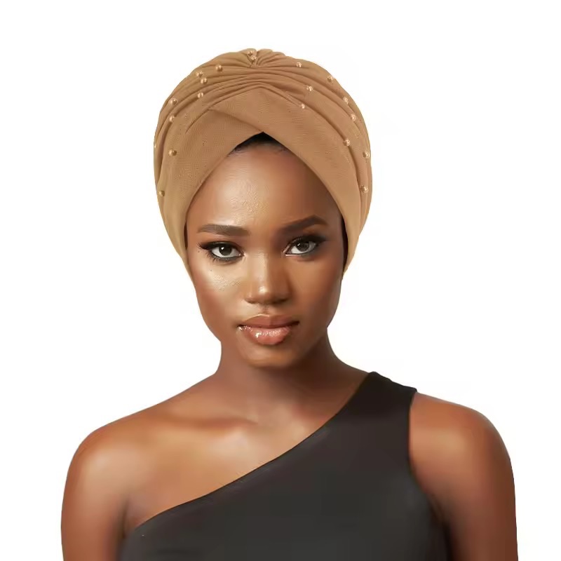 Glitter Muslim Inner Hijabs Women Ventilate Instant Turban Headscarf Kenyan Woman Caps Islamic Lightweight Design