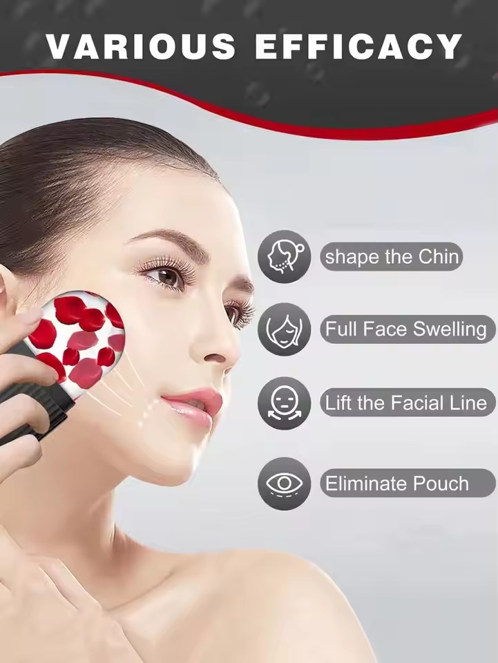 3Pcs Ice Face Roller Gua Sha Board Set Facial Massage Roller Face Massager Face Lifting Contouring Tools Beauty Skin Care Tools