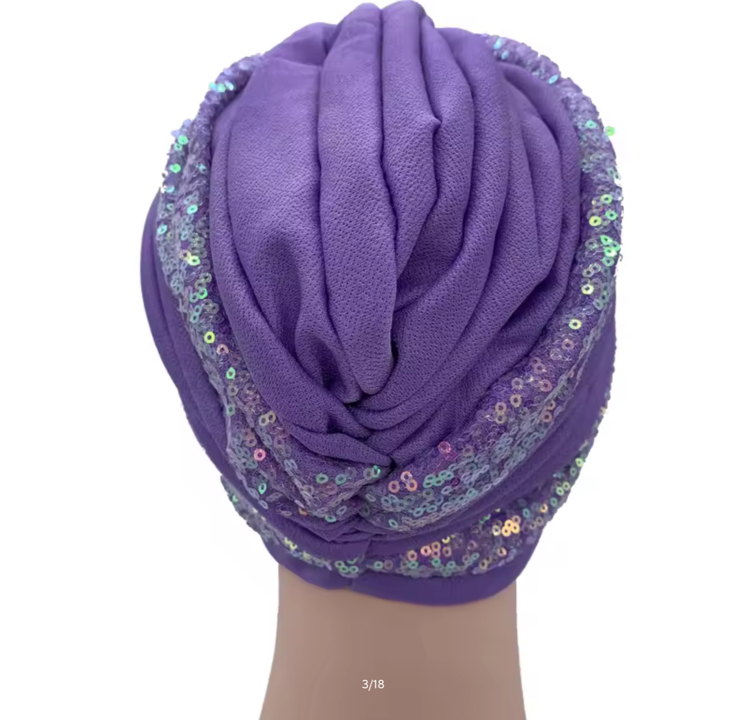 Women's Head Wraps Muslim Headscarf Cap India Hat Ready Hijab Bonnet Turbante Mujer Summer Breathable Sequins Turban Cap