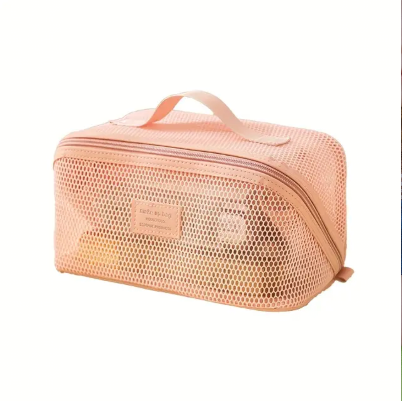 Makeup Organizer Female Toiletry Kit Bag Make Up Case Storage Pouch Luxury Lady Box, Cosmetic Bag, Organizer Bag For Travel Zip