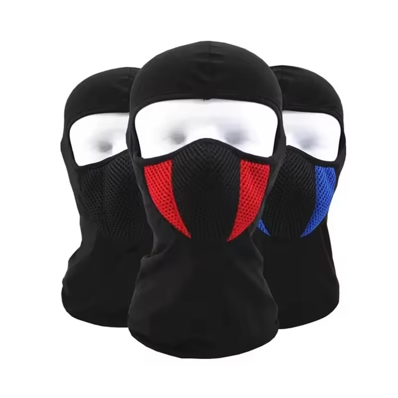 Breathable Balaclava Motorcycle Full Face Masks Skullies Cap Hat Motocross Motorbike Helmet Moto Riding Neck Face Hood Moto Mask