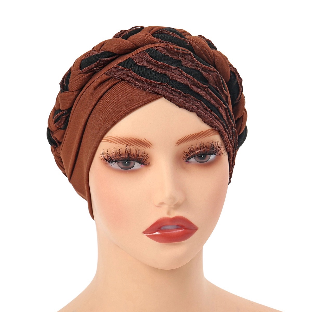 Women Turban Indian Hat Muslim Hijab Beanie Bonnet Hair Loss Headscarf Chemo Cap Headwear Bandanas Turbante Mujer