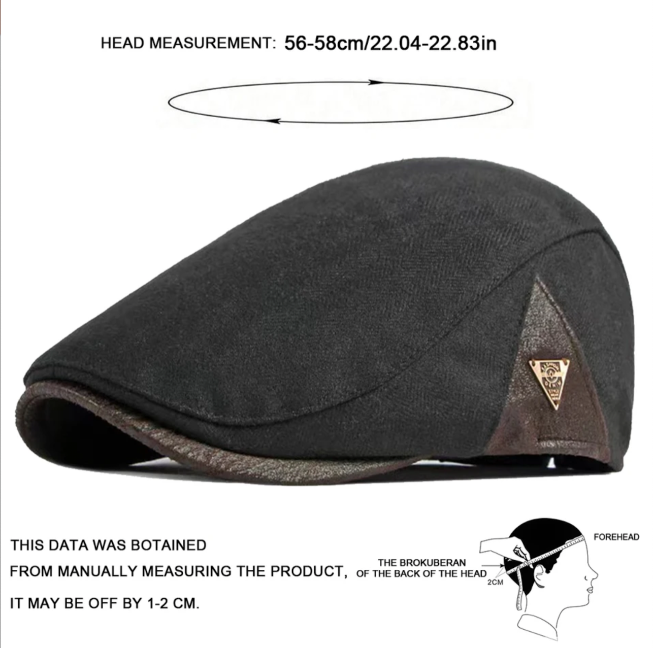 2026 Men Side Triangle Label Newsboy Caps British Painters Hats Spring and Autumn Flat Cap Hip Hop Berets