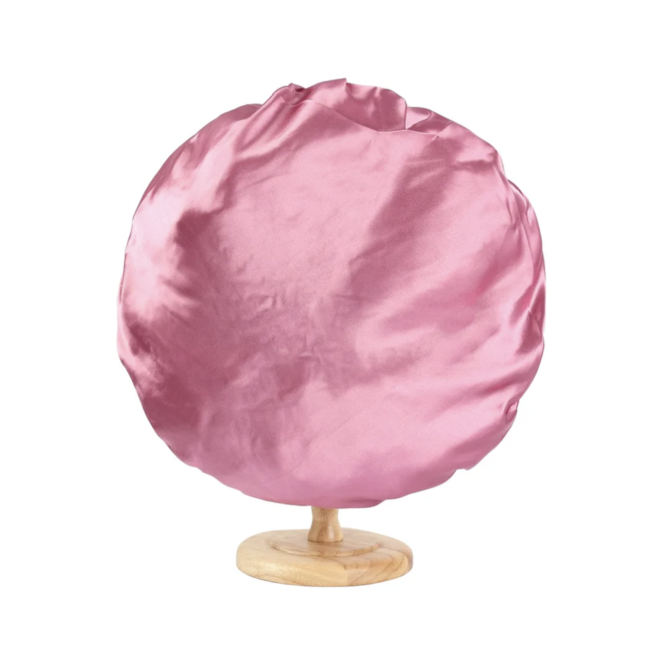 2026 New Women Large Satin Bonnet Silky Night Sleeping Cap with Stretchy Tie Band Shower Cap Curly Braid Hair Head Cover Turban