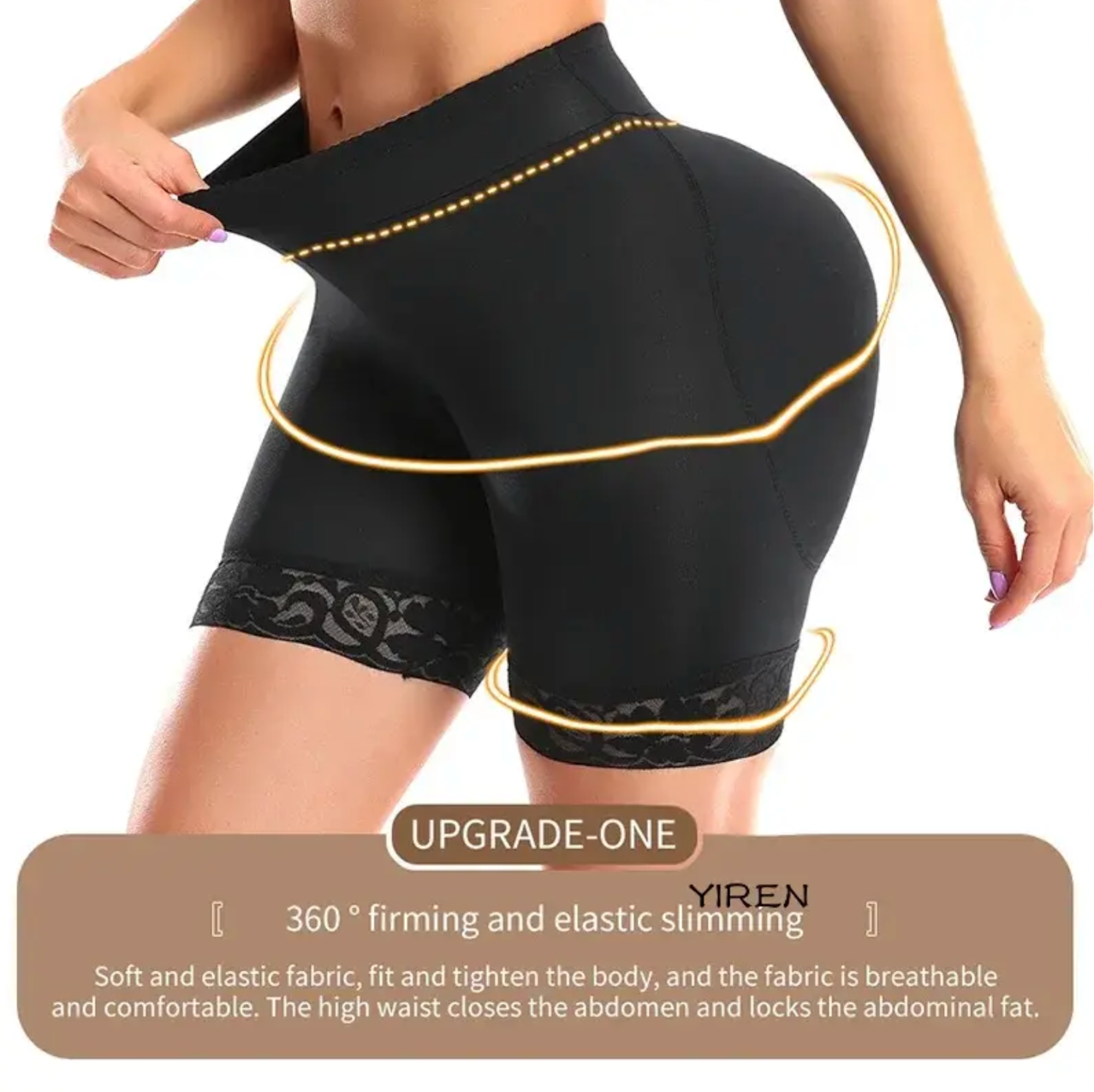 3D Butt Lifter Shorts Padded Hip Enhancer Panties for Instant Curves Seamless Body Shaper Underwear Women Big Booty Enhancement