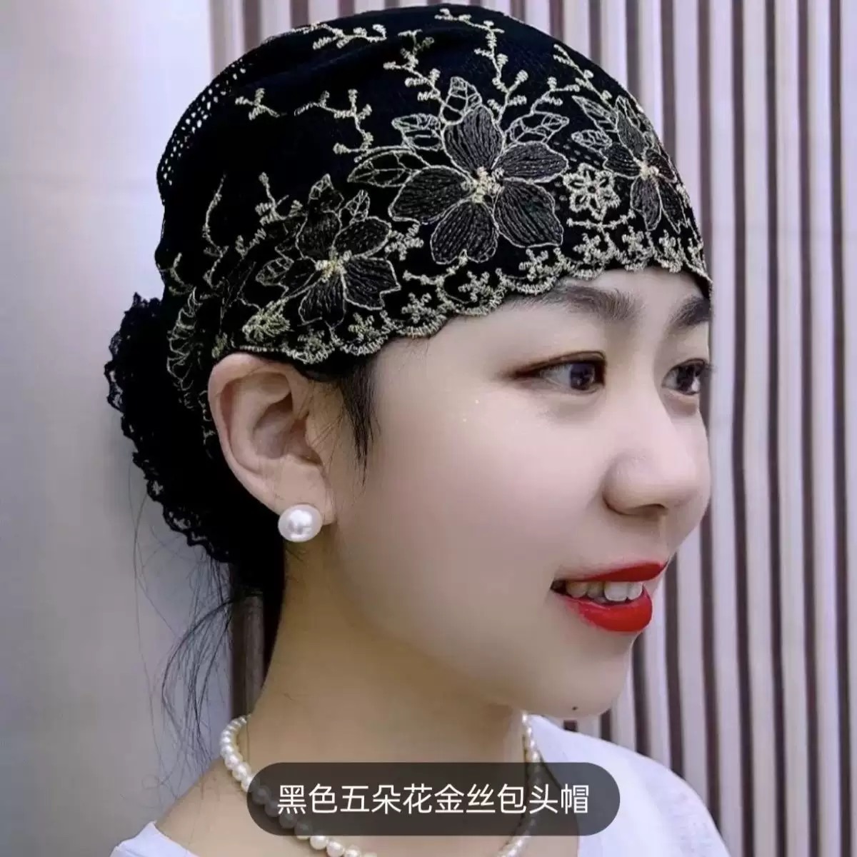 Breathable Embroidery Lace Turban Cap Muslim Women Summer Head Cover Headscarf Hat Islamic Headwear Bonnet Female Head Wraps