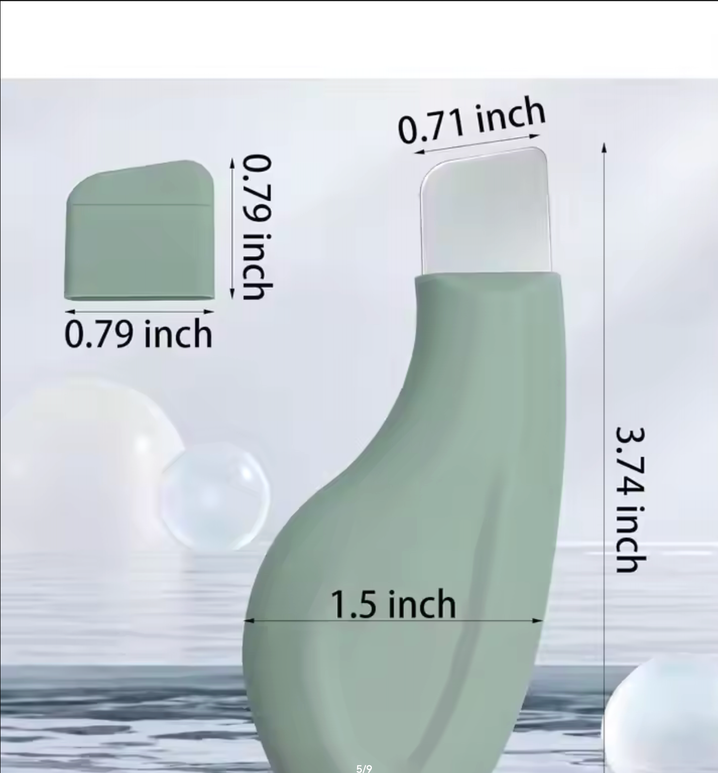 1pc Nose Blackhead Remover Tool Gentle Facial Pore Cleanser Silicone Facial Scraper Skin Scrub Facial Scraper Skin Care Tools