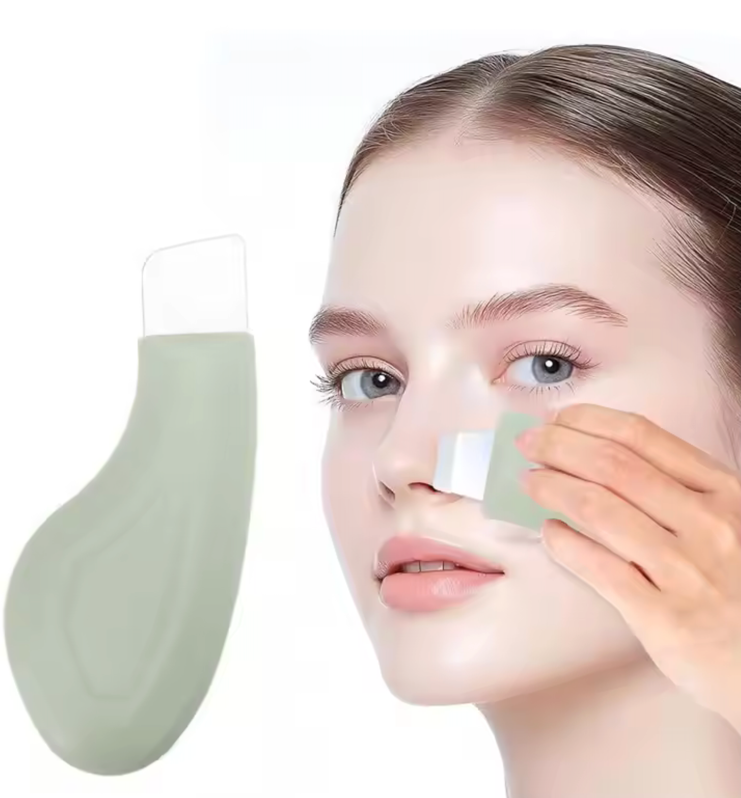 1pc Nose Blackhead Remover Tool Gentle Facial Pore Cleanser Silicone Facial Scraper Skin Scrub Facial Scraper Skin Care Tools