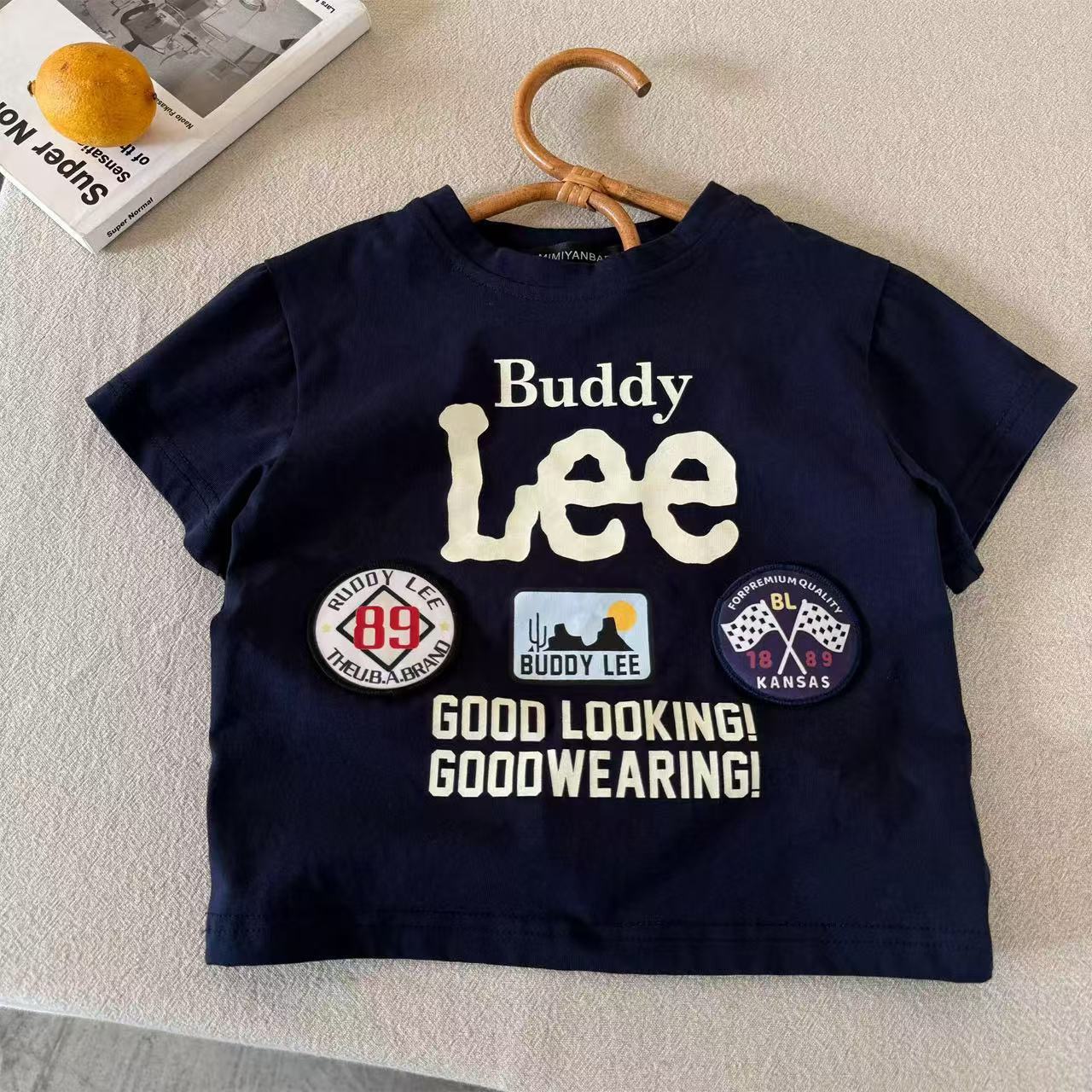 2026 Children's Cotton Short Sleeve White Blue Greent-shirt Boys' Summer Baby Clothes Kids Boy Tops Toddler Casual Tee Shirts