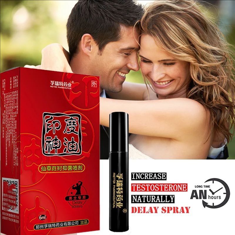Strong Man Delay Spray Long-Lasting 60 Minutes Effective Natural Rapid Erection Prolong Sex Life Control for Men Ejaculation oil