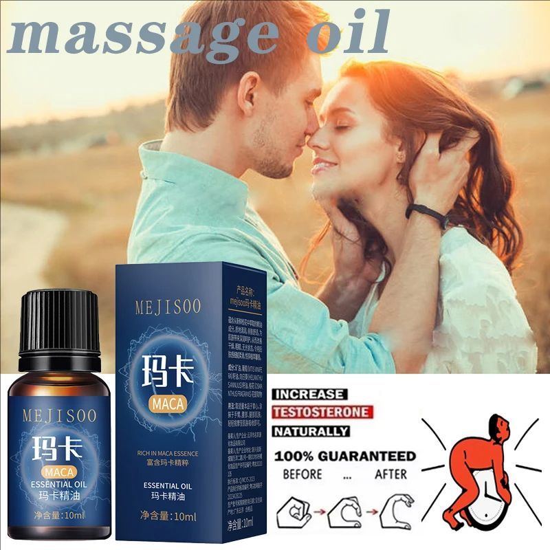 Men Energy Maintenance Care EssentialOil Effectively Prevents Penile Erection and Delayed Ejaculation Massage Oil Adult Products