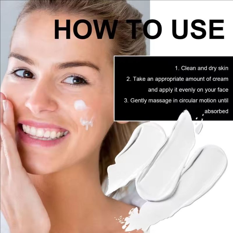 50g Snail Mucin Cream Hydrating Moisturising Dark Yellow Brightening Face Repairing And Nourishing Skin, Reducing Fine Lines