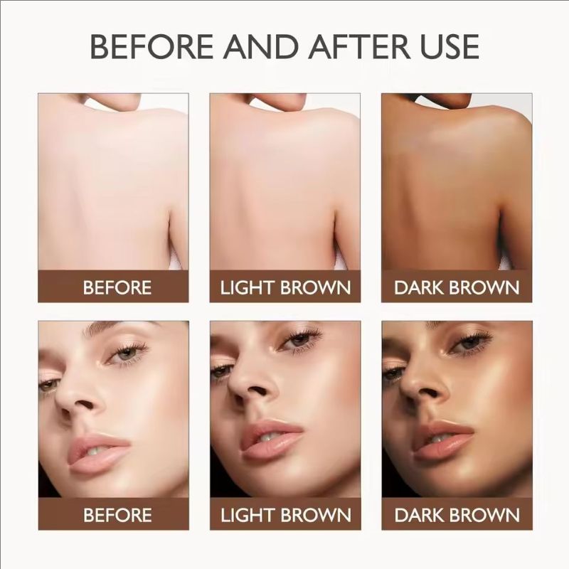 Self Tanning Lotion Self Tanner Flawless Self Tanning Lotion Fake Tan Sunless Tanner For Face And Body Does Not Block Pores