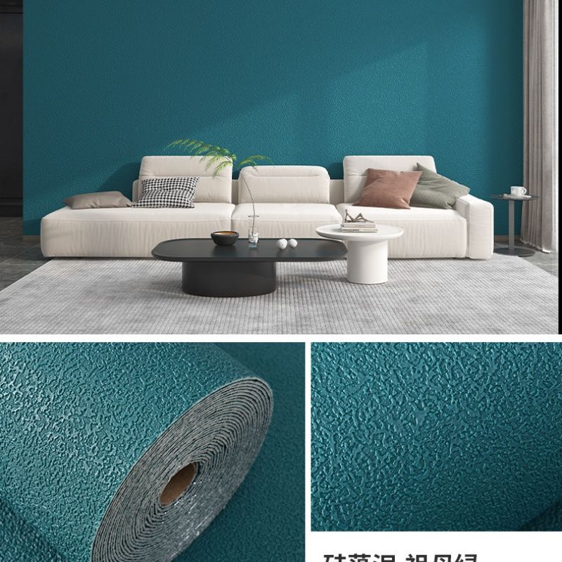 Wallpaper Self-adhesive Large Roll Waterproof And Moisture-proof Wall Cloth 3D Three-dimensional Wall Stickers Bedroom Living Room Warm Home  Decoration Self-pasted  Wallpaper（Diatom mud）