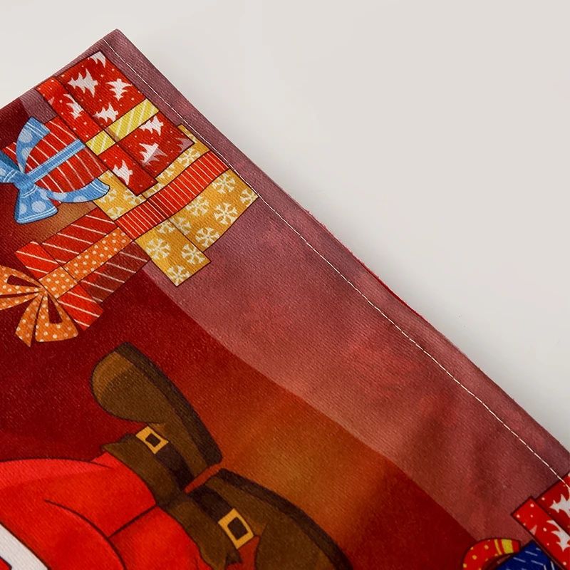 Christmas Chair Cover  High Chair Back Dining Chair Cover Home Ornament Xmas Atmosphere Decorative Elastic Chair Cover 2025 Christmas Gift