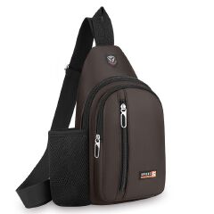 Men's Chest Bag, Large-capacity Leisure Waterproof   Crossbody Bag ,Portable Outdoor Sports Fashionable Bag  Tide Brand Bag