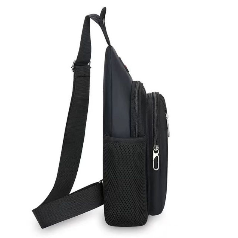 Men's Chest Bag, Large-capacity Leisure Waterproof   Crossbody Bag ,Portable Outdoor Sports Fashionable Bag  Tide Brand Bag