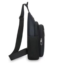 Men's Chest Bag, Large-capacity Leisure Waterproof   Crossbody Bag ,Portable Outdoor Sports Fashionable Bag  Tide Brand Bag