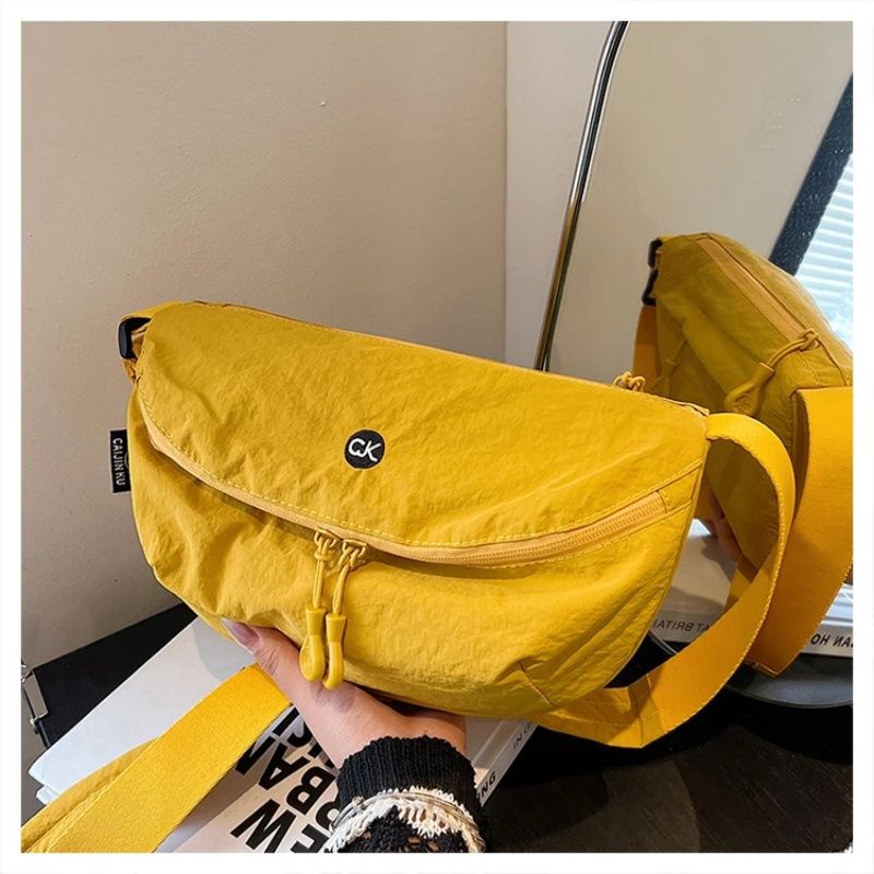 High Quality Ultra-light Waterproof Nylon Single Shoulder Cloth Bag ,Crossbody Bags Chest Bags Simple Fashion Lightweight Practical Hiking Traveling Casual Sport Commuter Daily Suitable For All People