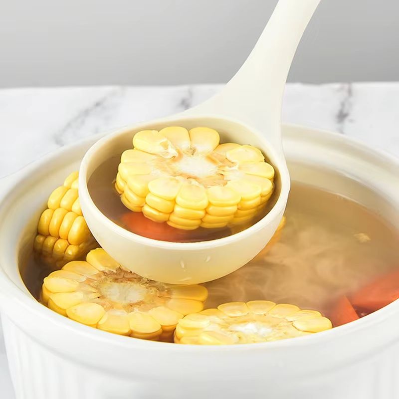 Solid Wood Handle Silicone Kitchen Utensils Food Grade High Temperature Resistant Spatula Non-stick Pans Special Spatula  Frying Spatula Soup Spoon Three-piece Set Combination Gift Kitchenware Set