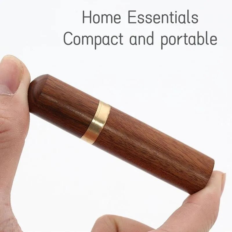 30Pcs Stainless Steel Hand Sewing Needle+ Wooden Cylinder Sewing Box,For Sewing Household DIY Apparel Beading Threading Needles Traditional Hand-sewn Embroidery,Wooden Drum Design Is Easy To Organize