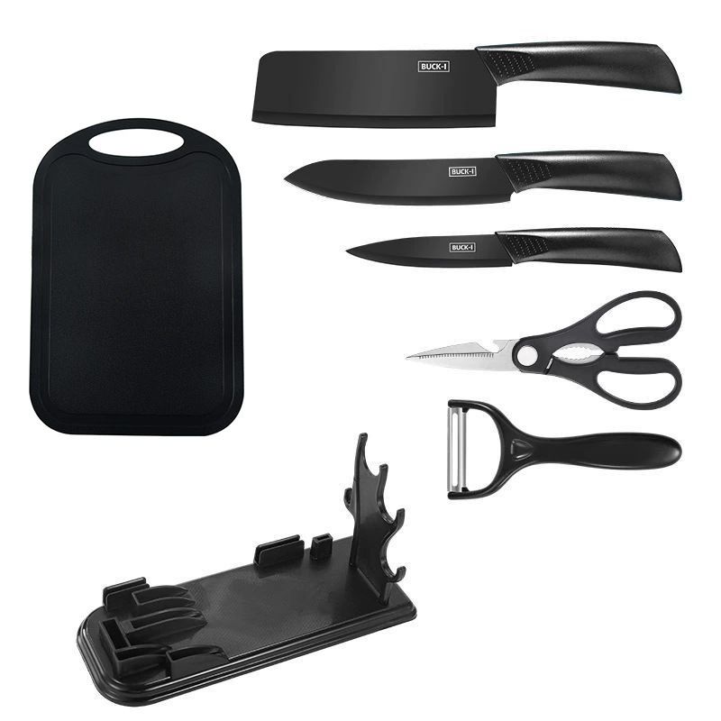 A Full Set Of Stainless Steel Kitchen Knives, Fruit Knives, Food Supplement Household Kitchen Knives And Chopping Boards, Various Sets Of Combinations, Choose The Kitchen Knife Combination You Need