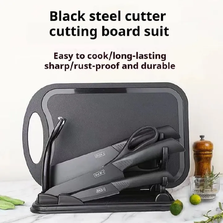 A Full Set Of Stainless Steel Kitchen Knives, Fruit Knives, Food Supplement Household Kitchen Knives And Chopping Boards, Various Sets Of Combinations, Choose The Kitchen Knife Combination You Need