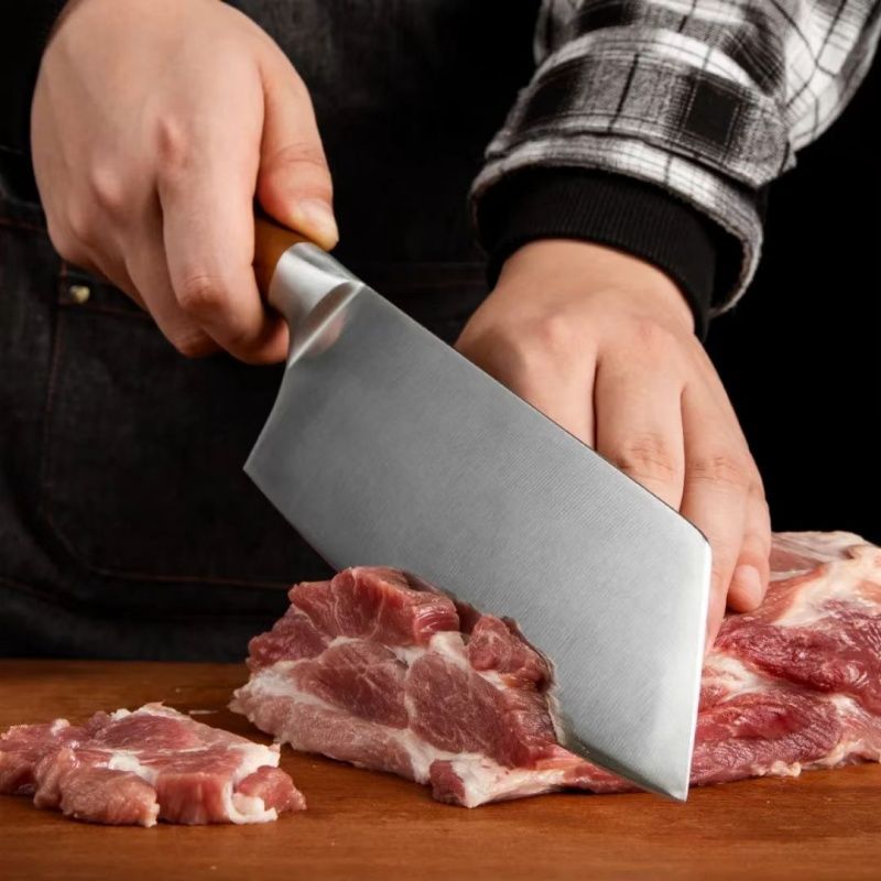 Stainless Steel Chinese-style Kitchen Knife ,Including Slicing Knife, Chef's Knife, And Household Fruit Knife,Cute Little Knife Cooking Tools