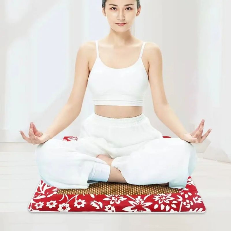 Moxibustion Mat, Moxibustion Blanket, Linen And Rattan Mat Fabric, Independent Moxa Liner, Which Can Be Dried, Replaced And Not Cleaned, Wormwood Is Warm And Breathable, Suitable For All People