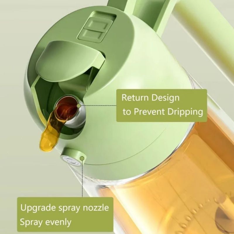 Oil Pot, The Oil Pouring And Spraying Functions Can Be Switched At Will,It Achieves Two Purposes With One Device,The Control Is Accurate And There Is No Shaking. Kitchen Tool,Essential For Household