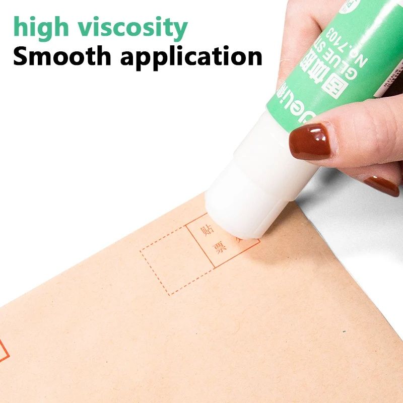 1PCS Deliglue PVA Solid Glue Sticks ，Student Glue Stick，Office  Glue Stick，Good Viscosity，Formaldehyde-free，Three Specifications：9g21g36g
