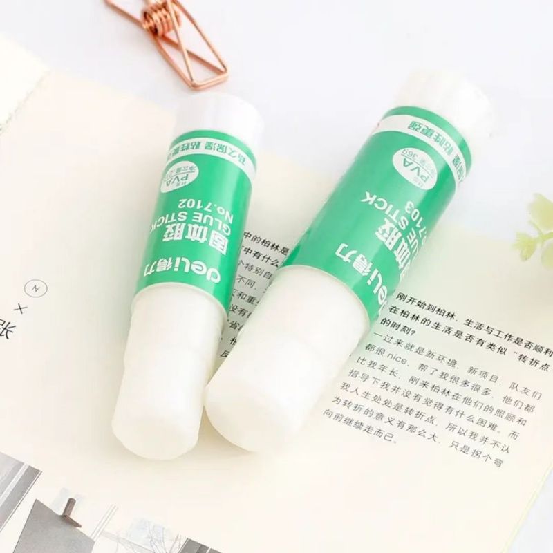 1PCS Deliglue PVA Solid Glue Sticks ，Student Glue Stick，Office  Glue Stick，Good Viscosity，Formaldehyde-free，Three Specifications：9g21g36g