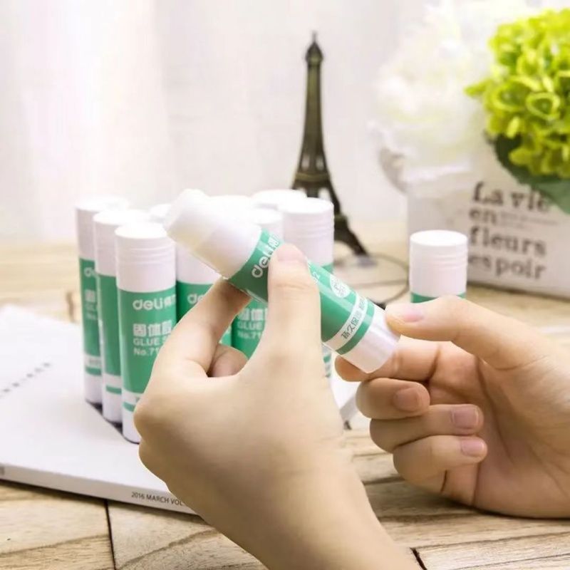 1PCS Deliglue PVA Solid Glue Sticks ，Student Glue Stick，Office  Glue Stick，Good Viscosity，Formaldehyde-free，Three Specifications：9g21g36g